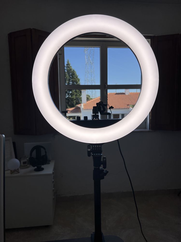 Luz Ring Light Led Profissional 18 polegadas Fosoto