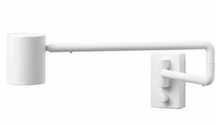 Nowy IKEA Nymane Kinkiet Lampa z obrotowy Ramieniem Biała GU10 Lampka