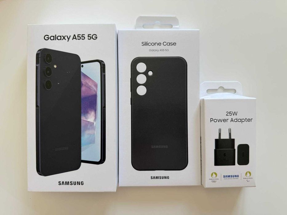 [NOVO] Samsung Galaxy A55 5G Dual SIM 8GB | 128GB + Capa + Carregador
