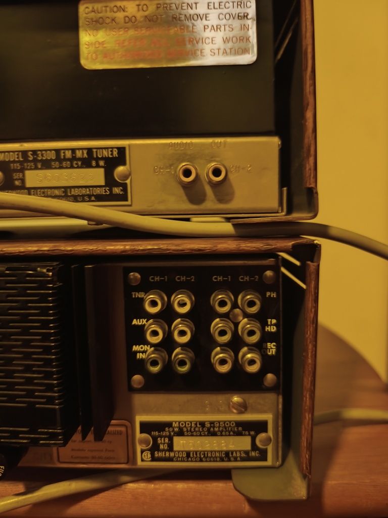 Sherwood S 9500  jak Fisher Marantz Mcintosh Sansui