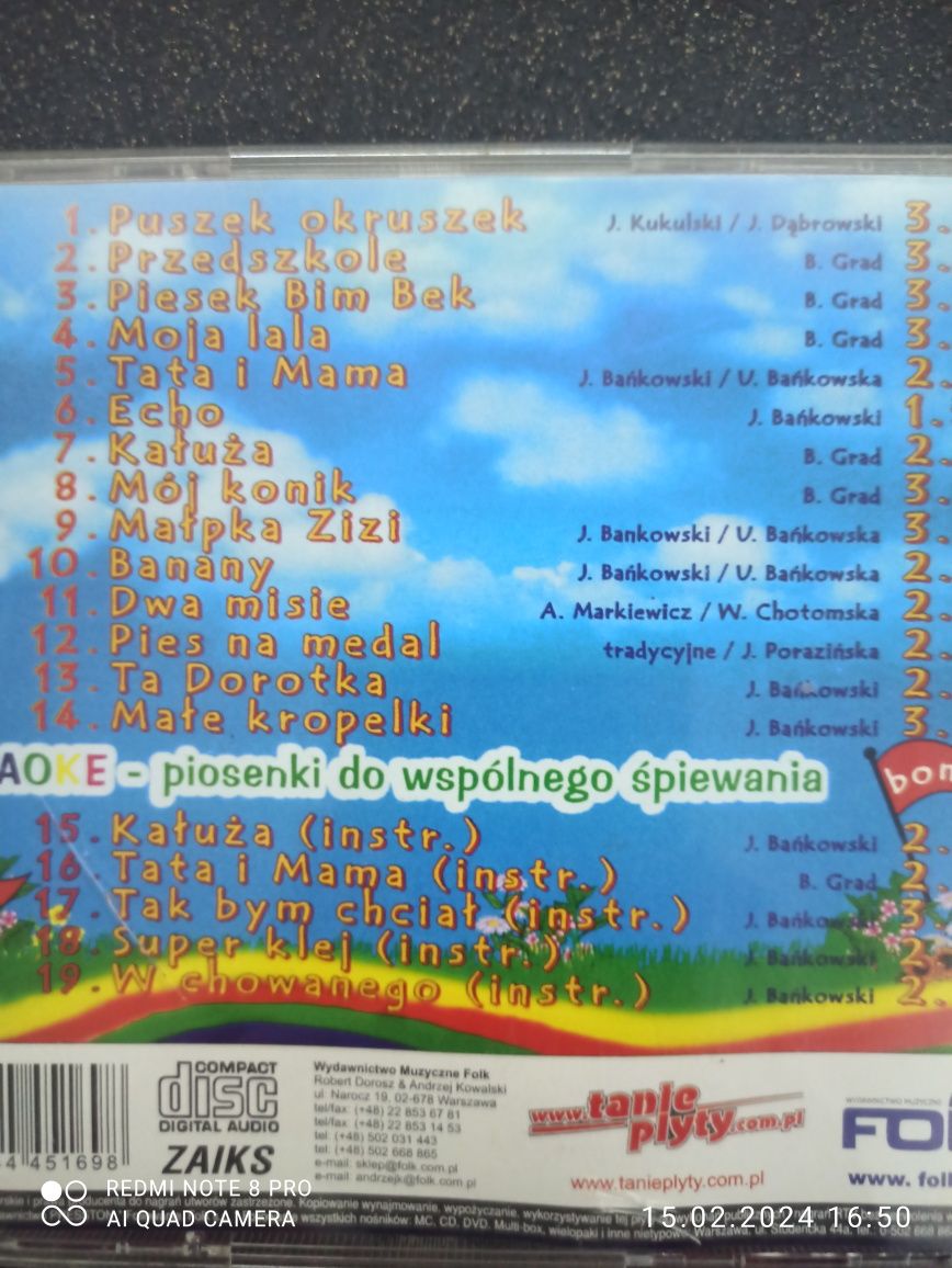 Puszek Okruszek CD