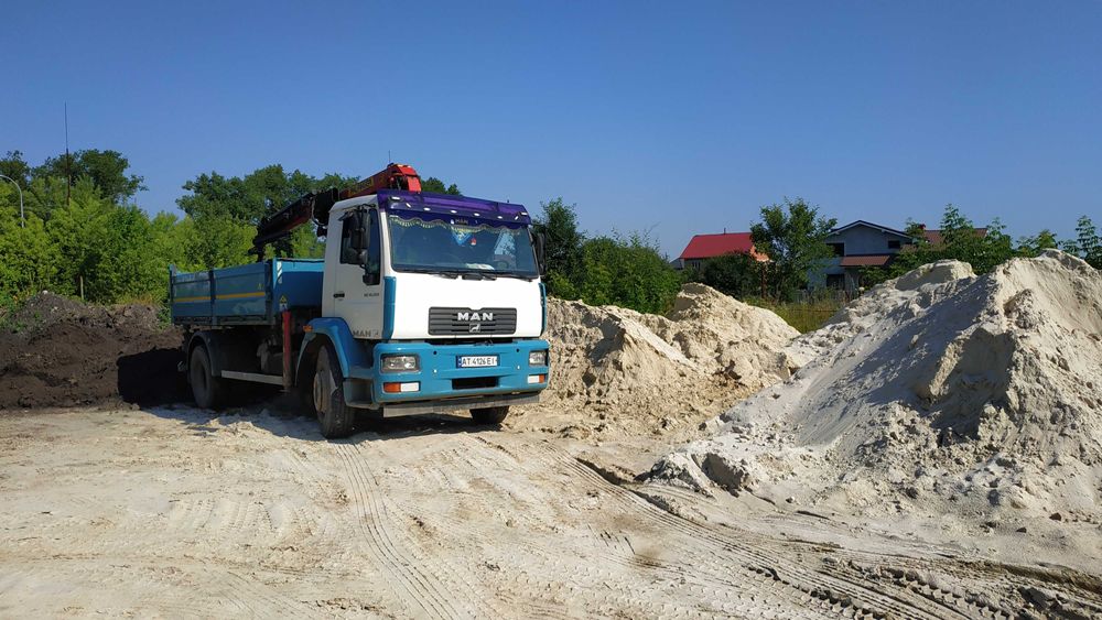 Мачка пісок відсів щебінь цемент підсипка  вивіз будсміття шутер!