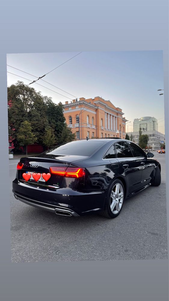 Продам свою Audi A6 c7 S Line Quattro 2016 год Идевл