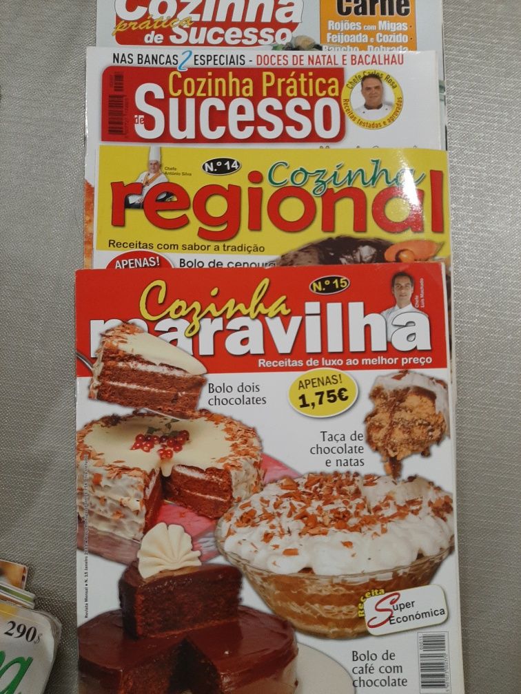 4 revistas de culinária