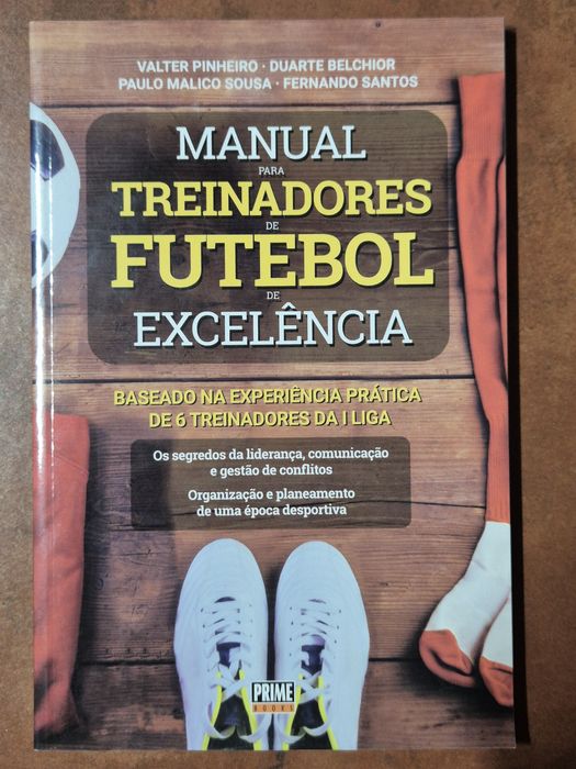 Livro futebol/treinador