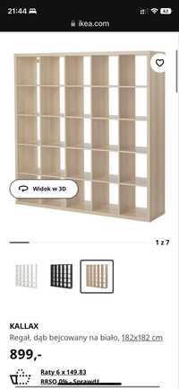 Kallax 5x5 regał ikea stan b. dobry