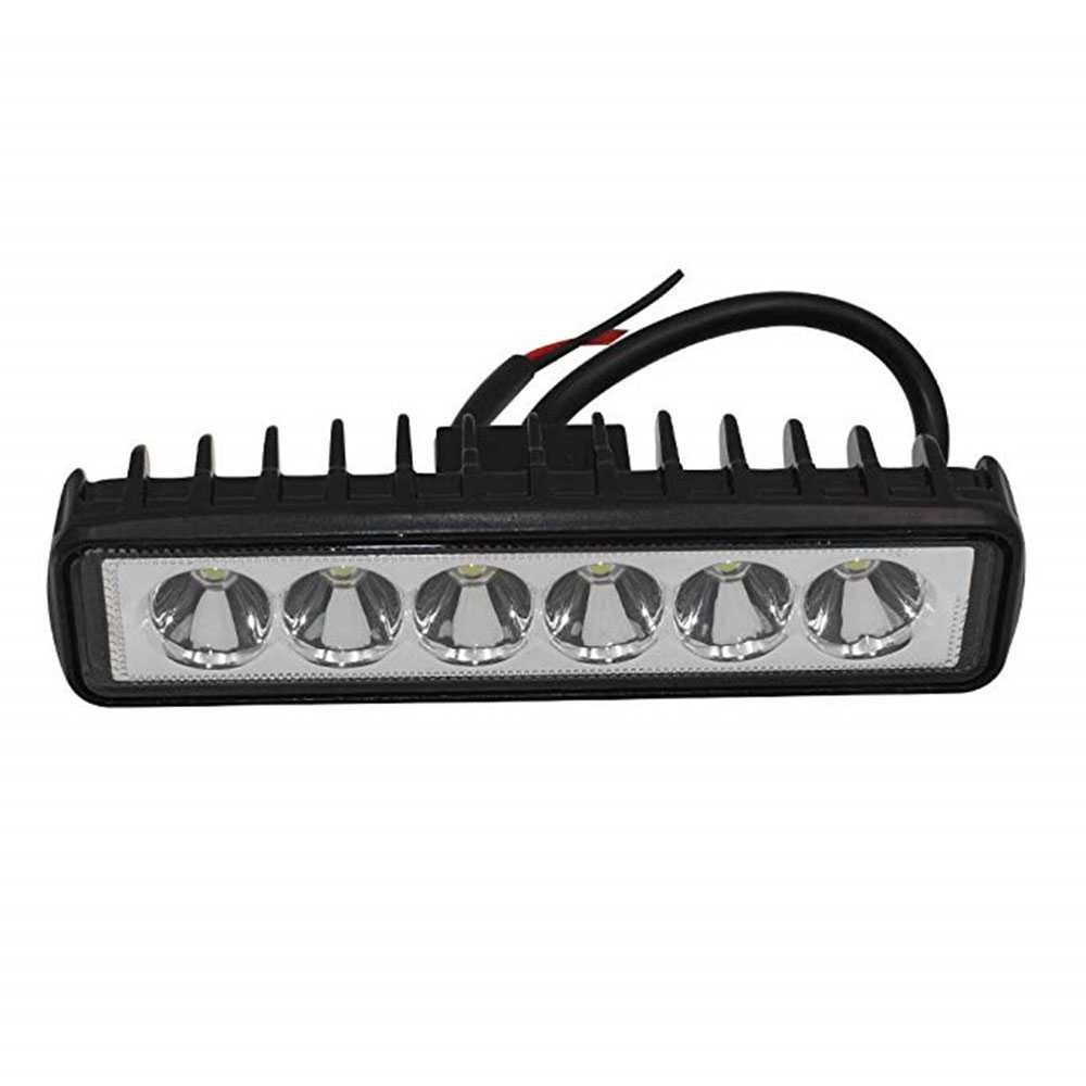 Par de dois Farolins led offroad 12v 18w 6