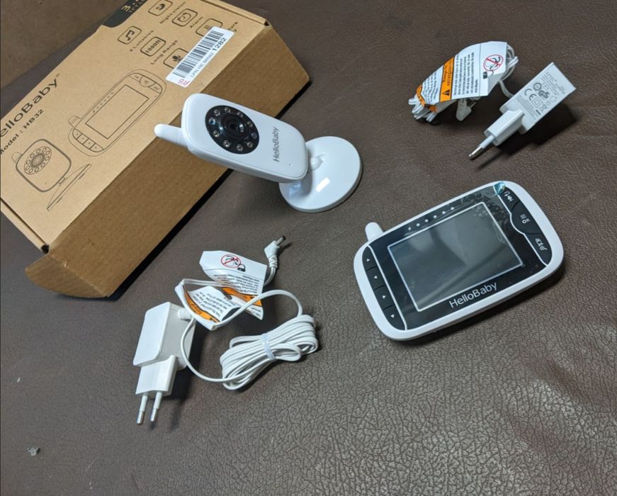 АКЦІЯ!Відеоняня радіоняня Hellobaby hb32!