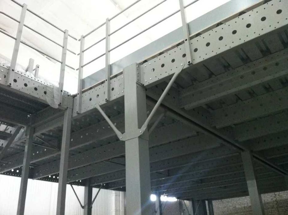 Палетні стелажі нові, Б/В та на замовлення. Мезанінні конструкції