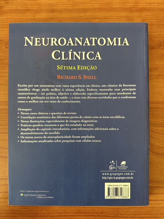 Snell - Neuroanatomia Clínica, 7ª edição