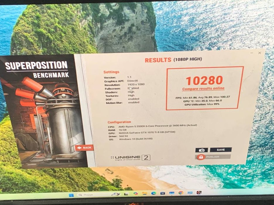 Игровой компьютер Ryzen 5 3500X AM4 /16384/256/1080ti