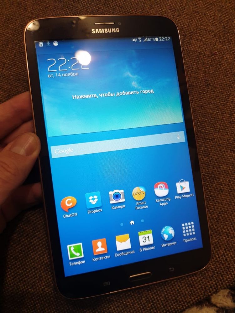 Планшет Samsung T311 с сим картой 3G