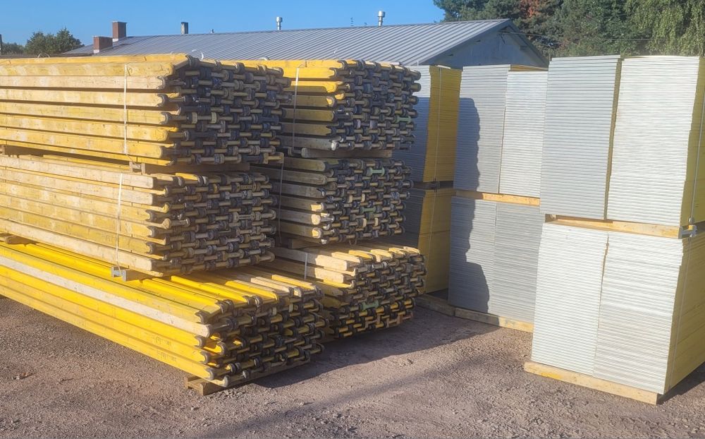 Płyta Szalunkowa Stemple budowlane podpory Stropowe Dźwigary H20 Doki