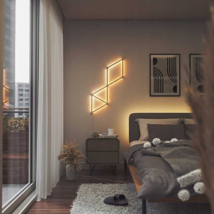 Nanoleaf Lines Starter 9 listw świetlnych HomeKit