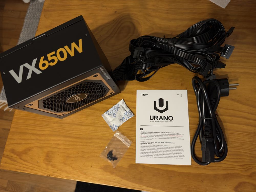 Nox Urano VX 650W 80+ Bronze (NOVA!)