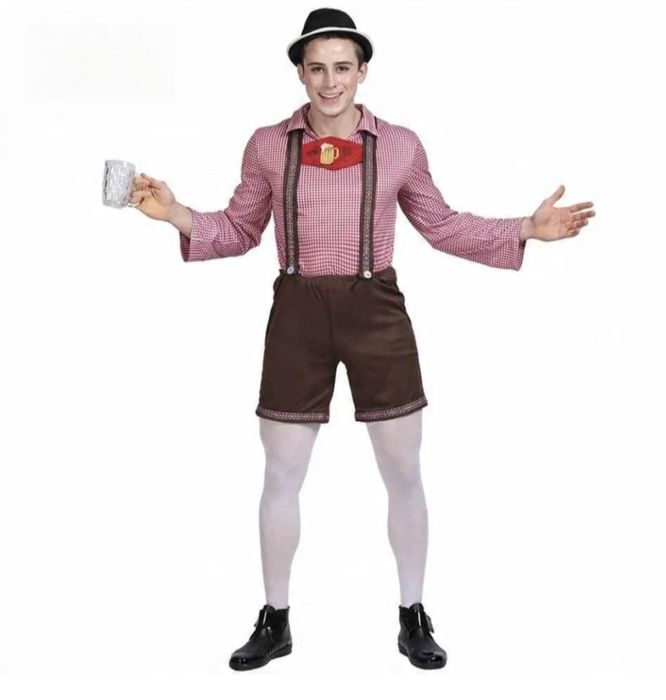 Nowy! Stroj bawarski German Oktoberfest Niemcy 36 S bawarczyk