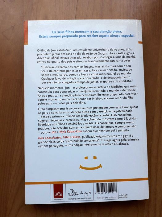 Pais Conscientes, Filhos Felizes - Jon Kabat-Zinn Myla Kabat-Zinn