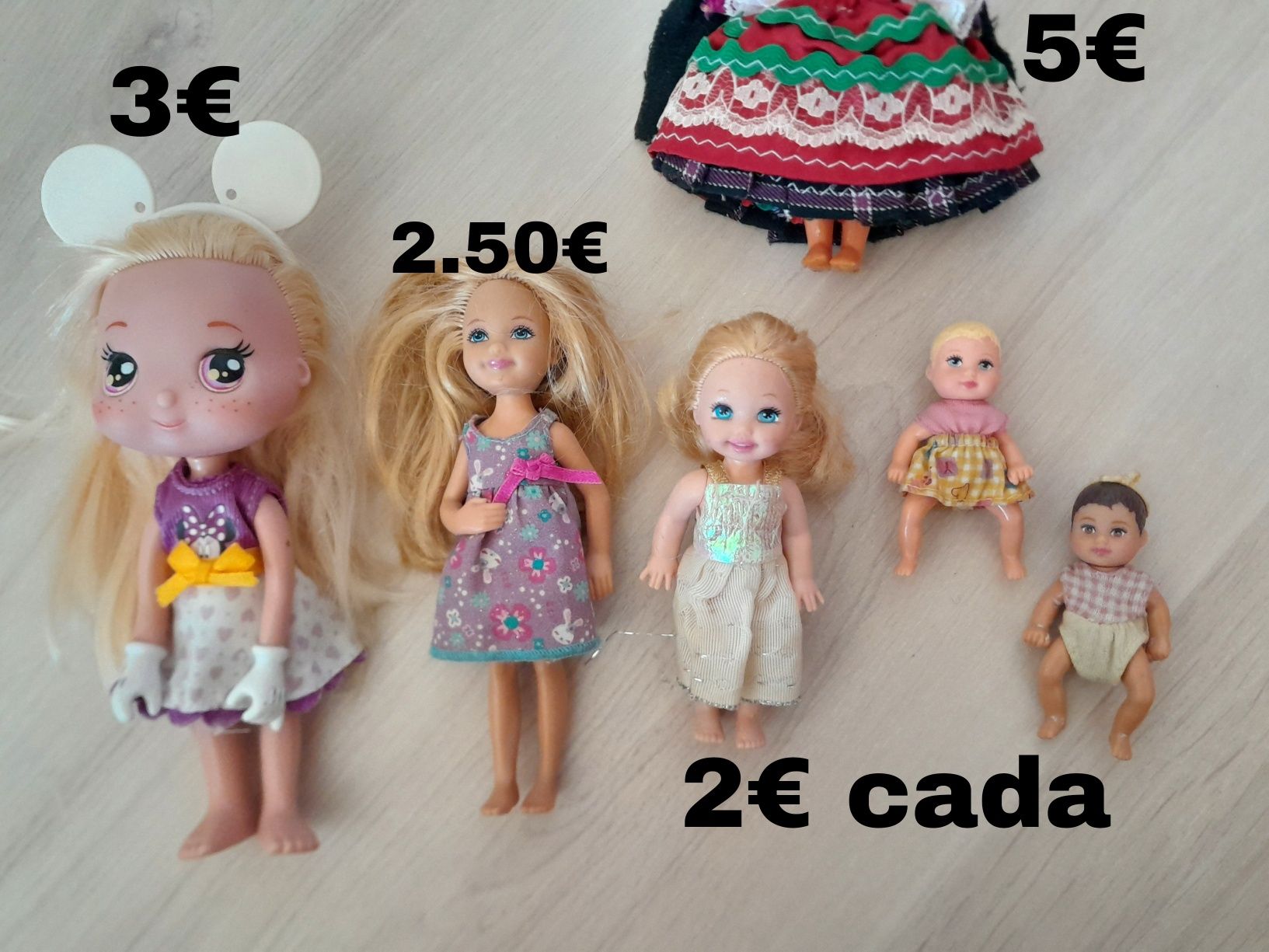 Bonecos Variados várias coleções Barbie, animais, bonecos etc