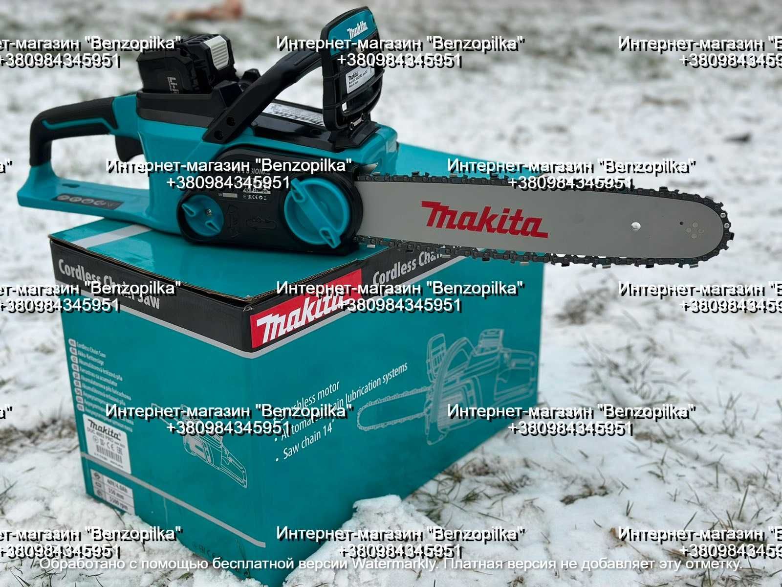 НОВА! Акумуляторна ланцюгова пилка Makita DUC 4002 PRO new 2024