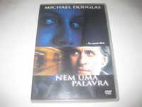 DVD "Nem Uma Palavra" com Michael Douglas