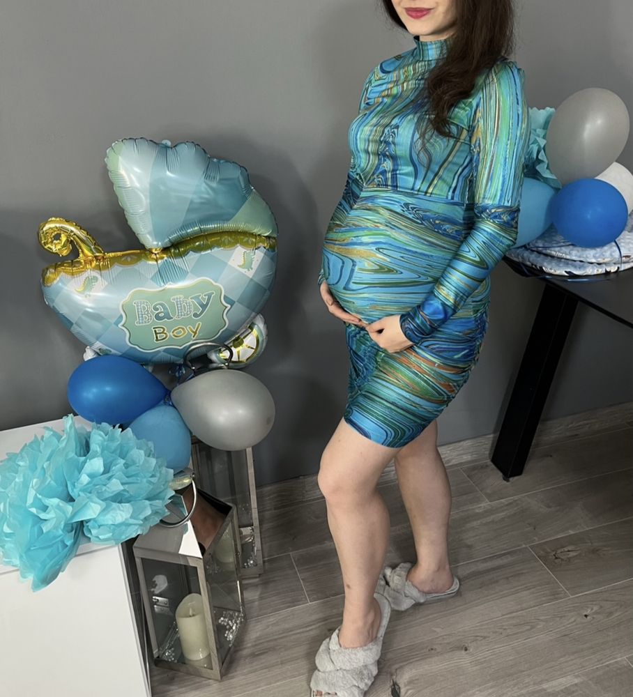 Sukienka ciążowa baby shower