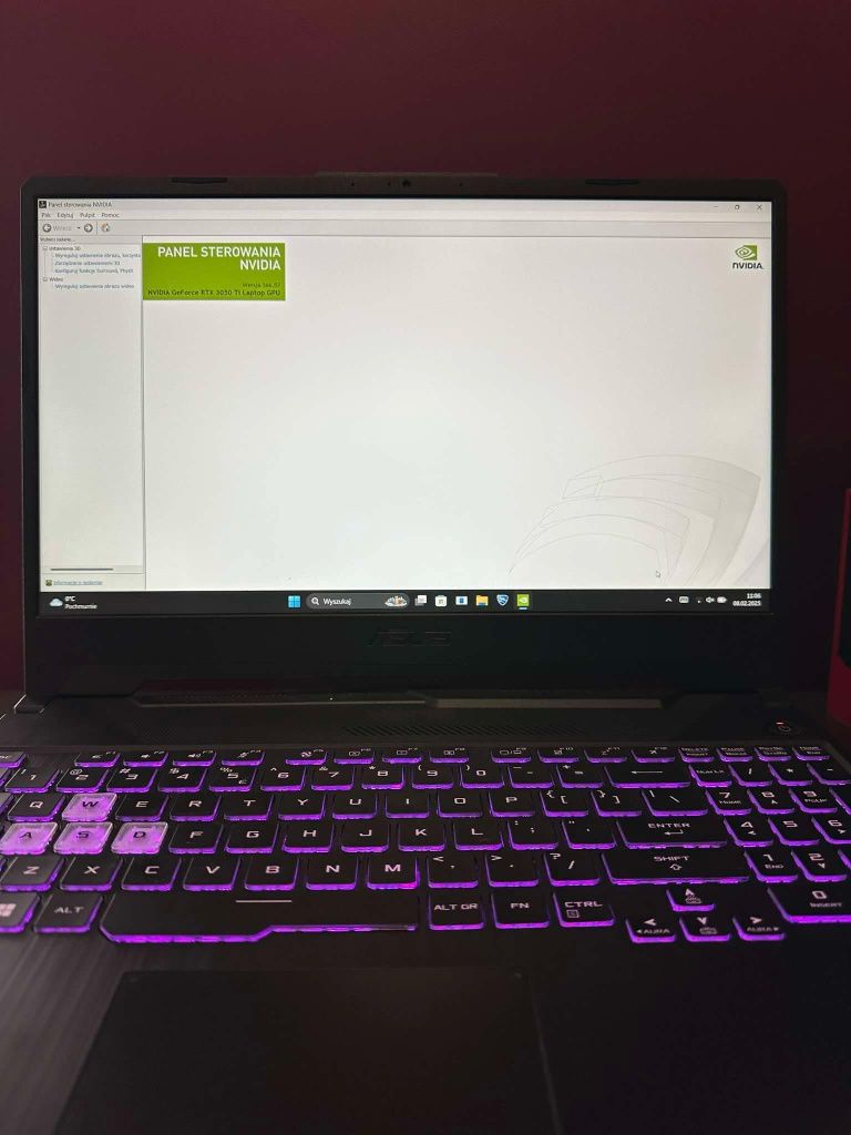 Laptop asus gaming tuf f15