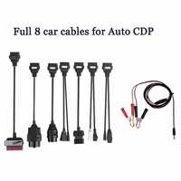 kit 8 pcs cabos obd máquina diagnóstico automóvel auto