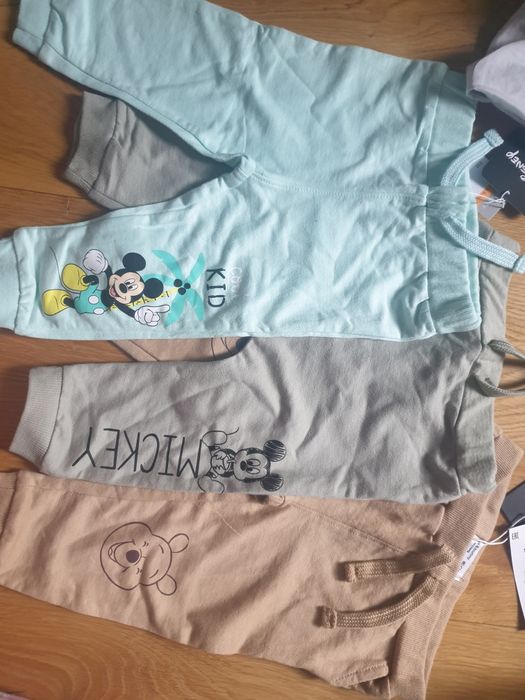 3 x Spodnie dresowe chlopiece rozmiar 80