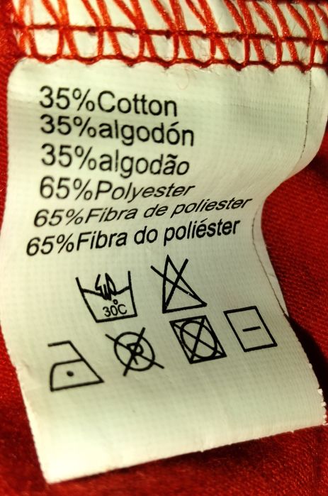 Camisa Vermelha c/Pintas