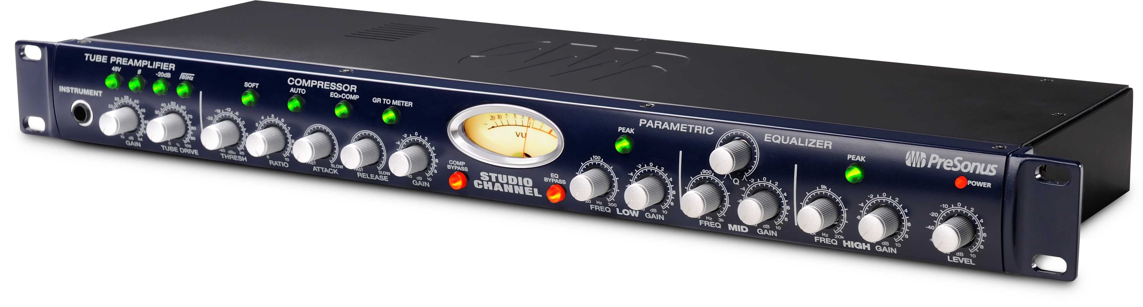 Pré amplificador (Compressor, EQ) Presonus Studio Channel