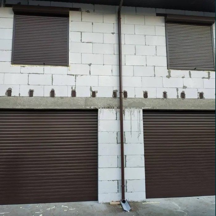Секционные и роллетные гаражные ворота. Защитные ролеты на гараж