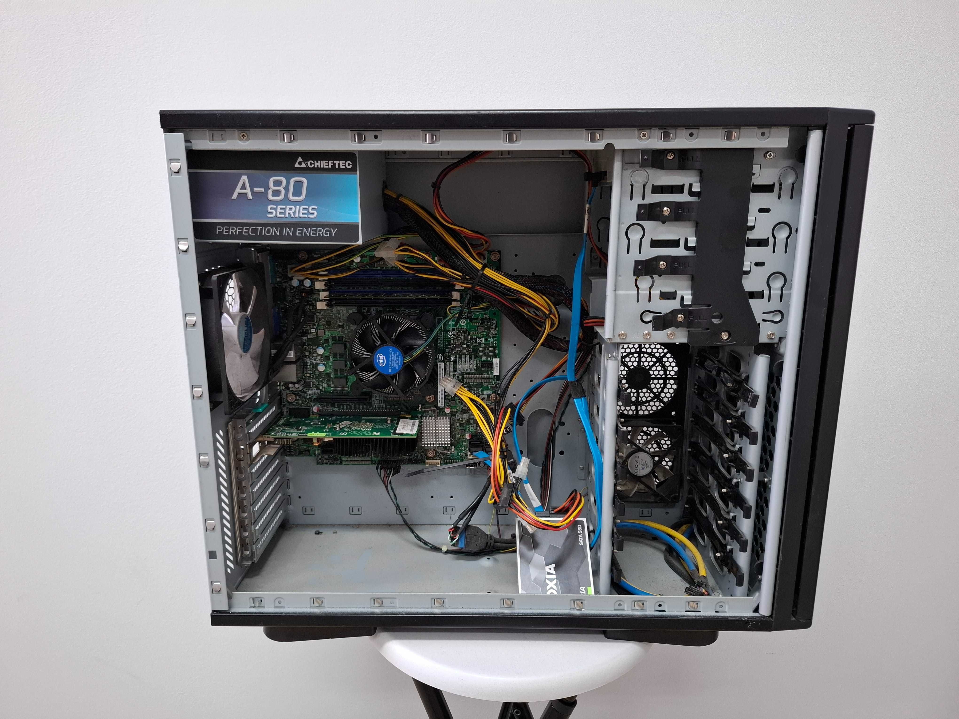 Komputer Xeon E3 1231v3 8GB Ram SSD 480GB Win 10 Chieftec