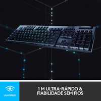 Teclado Mecânico Logitech G915 Lightspeed RGB Wireless PT GL Tactile