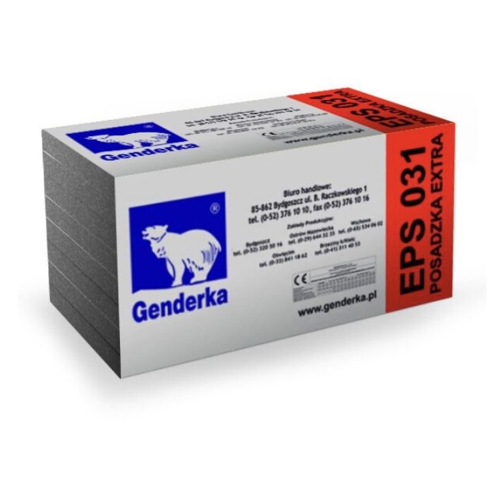 Styropian grafitowy Genderka EPS 80-031 Posadzka Extra