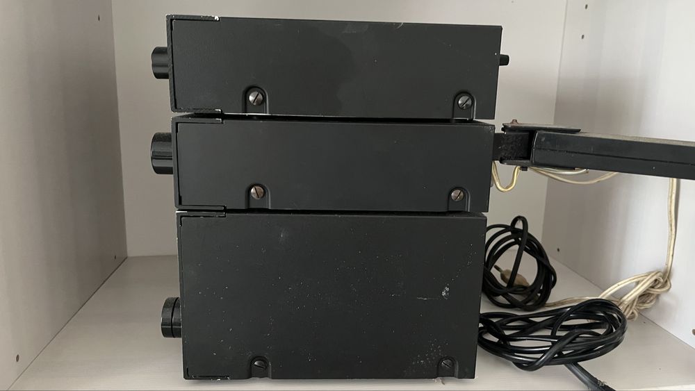 Zestaw Unitra 8010 magnetofon tuner wzmacniacz PRL vintage