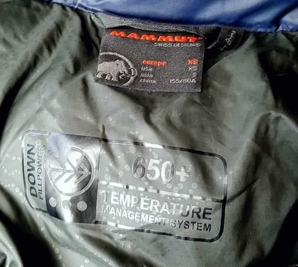 пуховик Mammut Kira IN Parka, Pertex Microlight, 80/ 20, Fill 650+