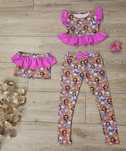 Komplet Koci domek Gabi rozm 116 lycra sportowa handmade
