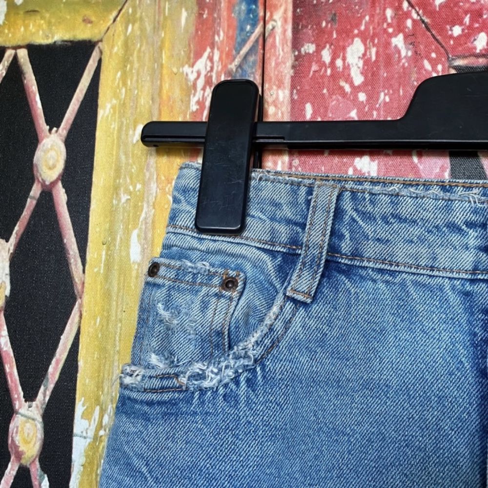 Niebieska damska spódniczka jeansowa Zara Authentic Denim By TRF [XS]