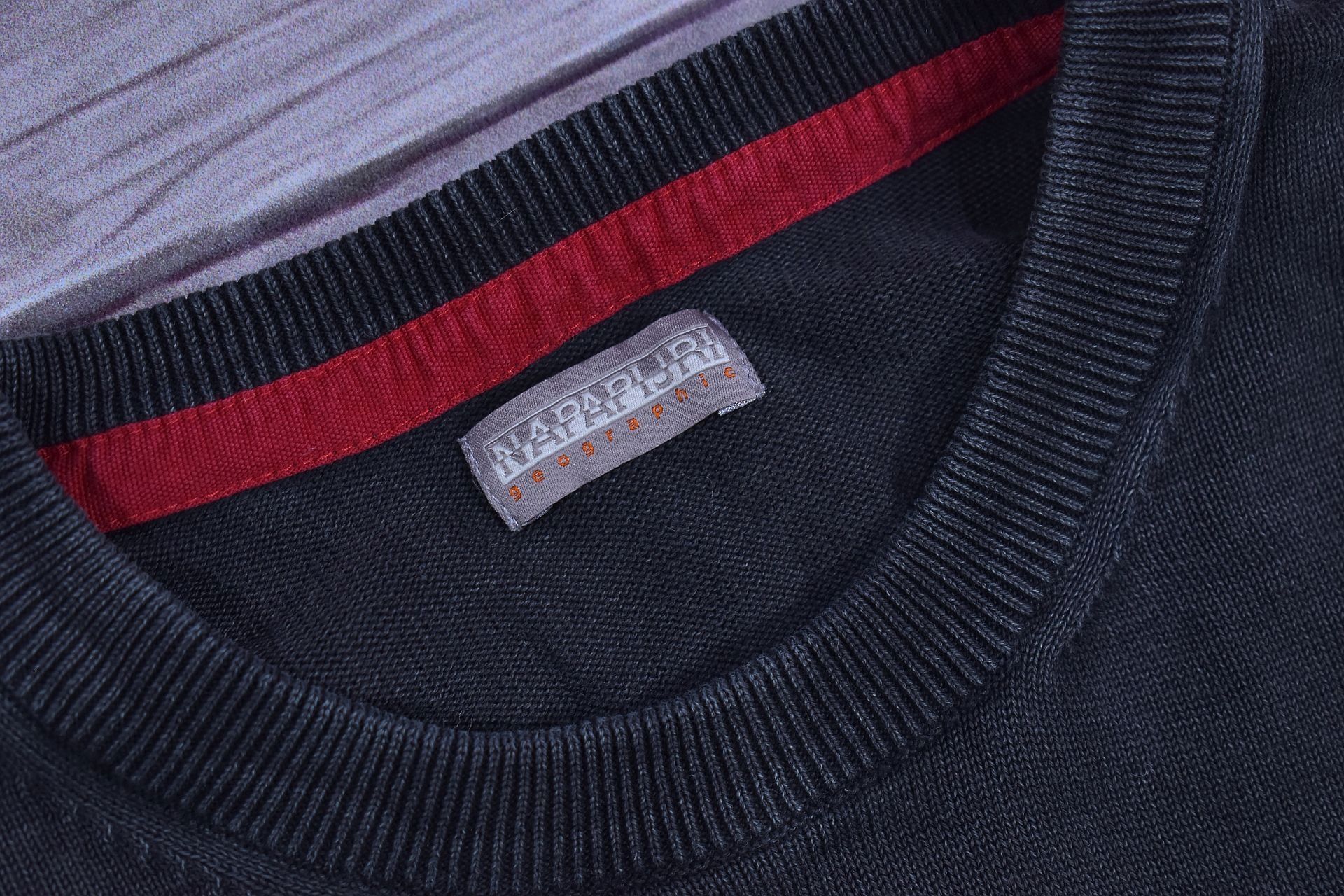Napapijri Logowany Sweter Męski Cotton / M