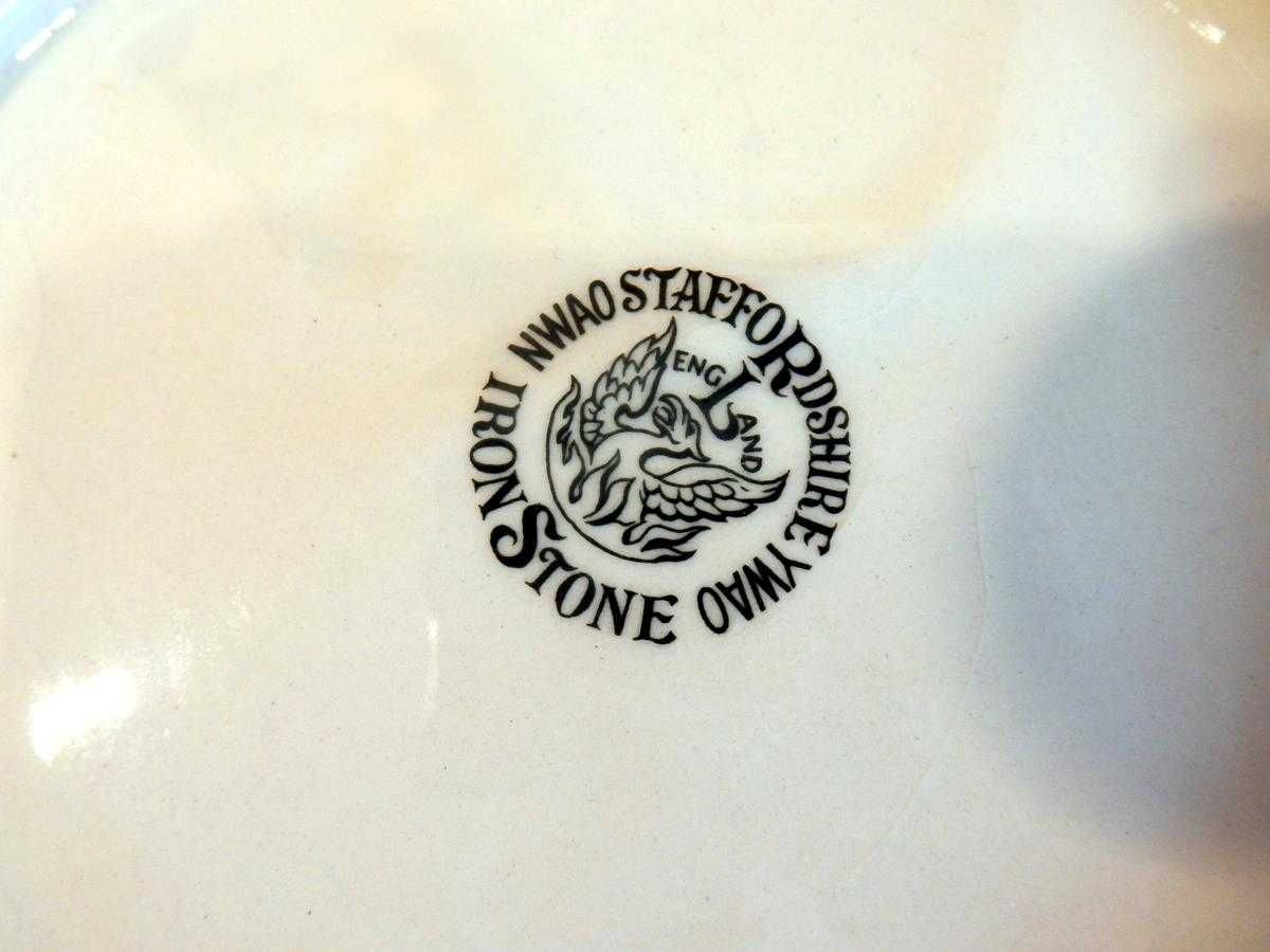 Vintage – duża misa Staffordshire Ironstone