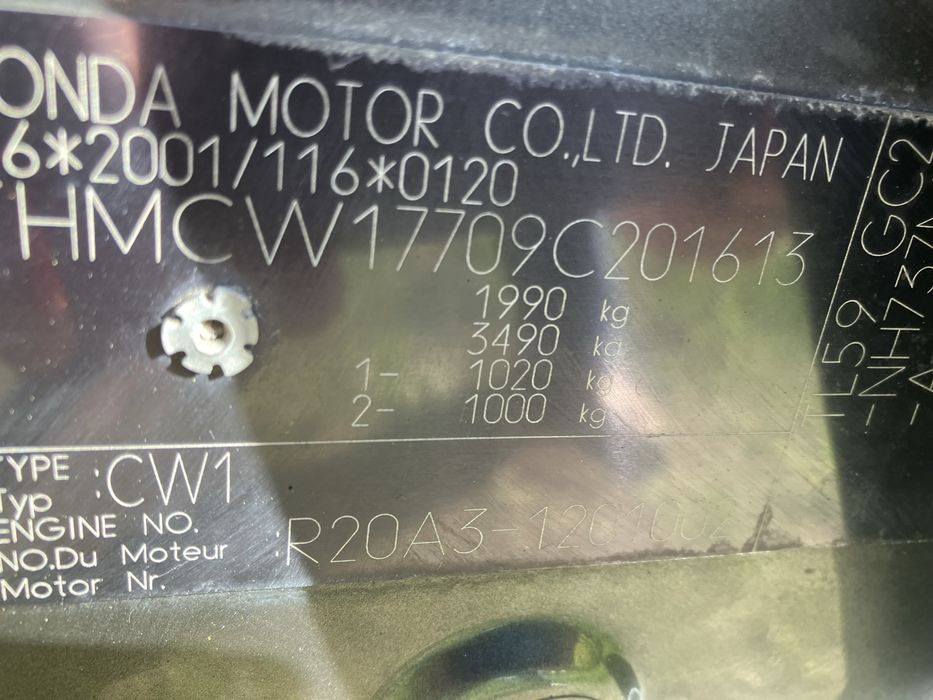 Honda Accord 2,0 benzyna kombi