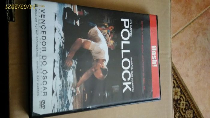 Dvd POLLOCK Filme Ed Harris Entrega IMEDIATA Marcia Gay Harden Leg. PT