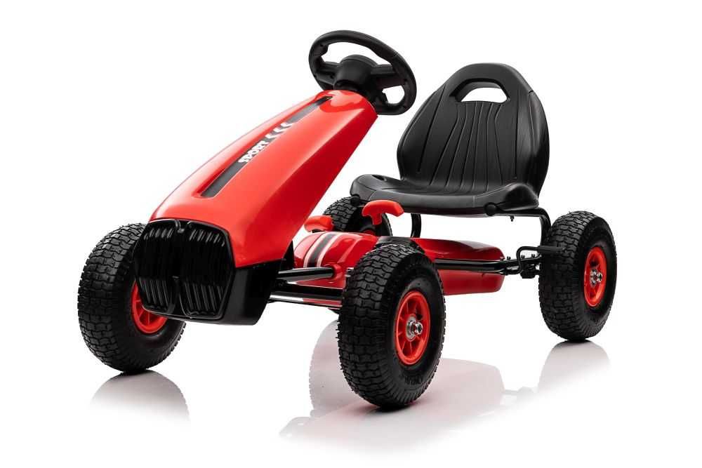 Czerwony Gokart na Pedały G208TYLKO WYSYŁKA