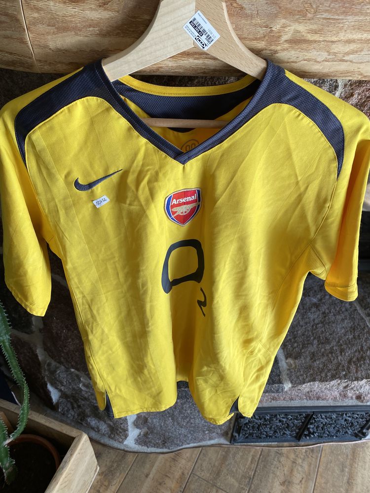 Koszulka piłkarska , arsenal , 2005/2006, bailey 14 O2 , nike