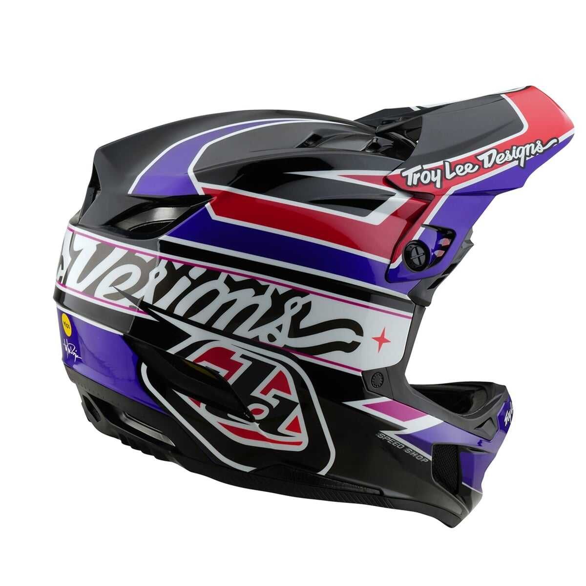 Kask Troy Lee Designs D4 Polyacrylite MIPS XS/S/M/L/XL