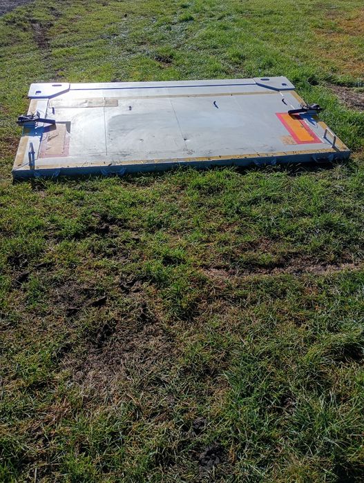 Klapa wywrotki aluminiowa