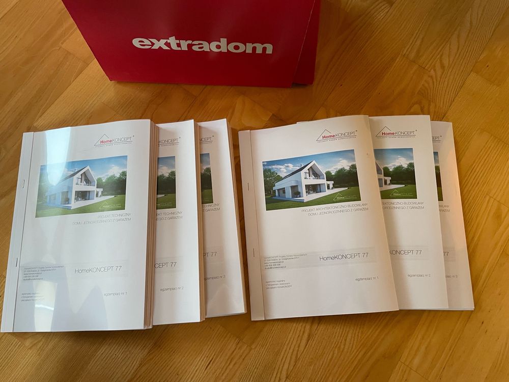 Projekt DOMU jednorodzinnego z garażem