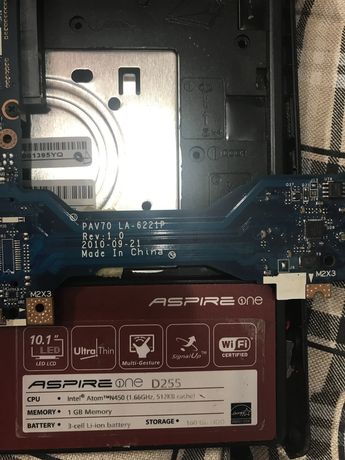 LA-6221P Rev:1.0 Acer D255
