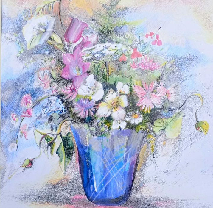 Rysunki pastel ręcznie wykonane 45/40