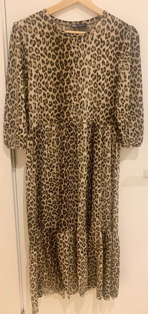 Vestido Zara Leopardo